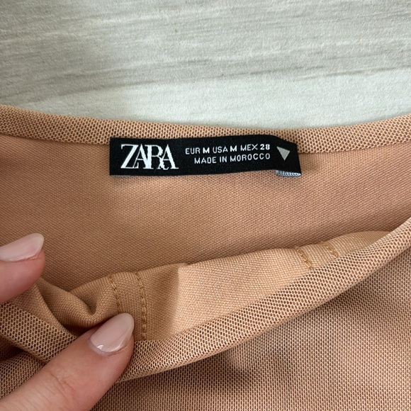 tulle corset style zara top - Picture 3 of 5